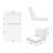Donnely Sunbrella® Outdoor Deep Seating Louge Chair Cushion-98799709-98917917