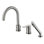 SUMERAIN Bathtub Faucet with Handheld Shower, Bath Tub Faucet with Single Lever Handle, Tub Filler
