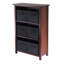 Verona Solid and Manufactured Wood Shelves, 42.99" H X 28.03" W X 12.99" D-1903341386