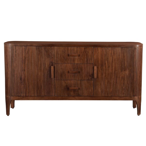 Walnuy Decor 70'' Solid Wood Sideboard | Wayfair