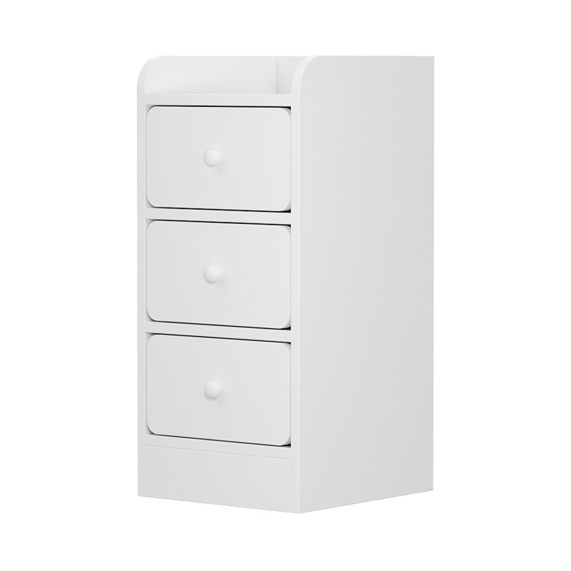 30cm W Solid Wood Bedside Table