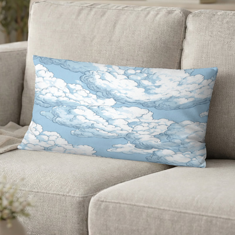 Coussin décoratif French Country, H 12 po x l 20 po