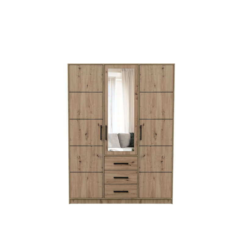 Manufactured Wood Wardrobe