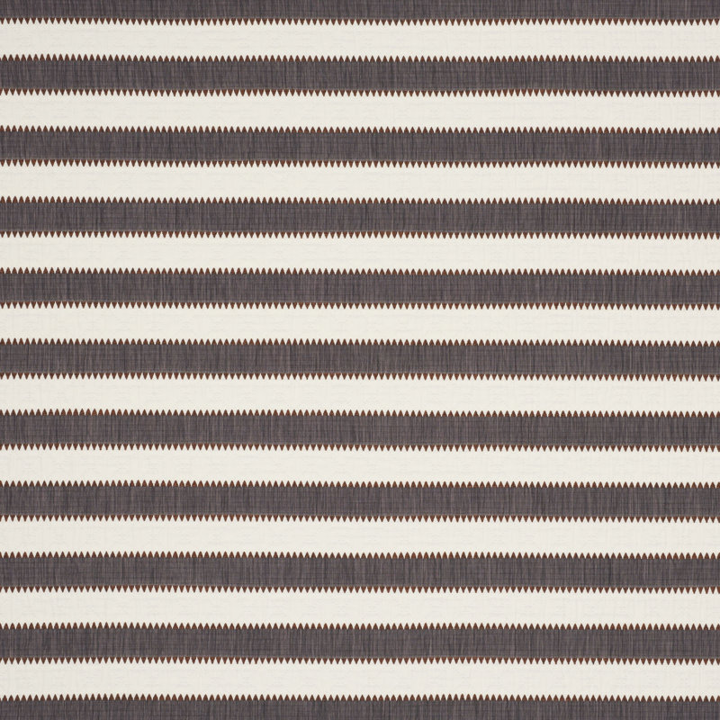 Isolde Stripe Matelassé Fabric, Cinder