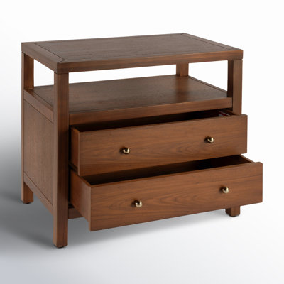 Celine 28" 2-Drawer Nightstand