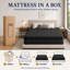 Matelas hybride rafraîchissant individuel de 30 cm (12 po) avec surmatelas médium, support à 3 zones et mousse certifiée CertiPUR-US.-1404738667