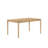 Rectangular Solid Wood Base Dining Table-846913182