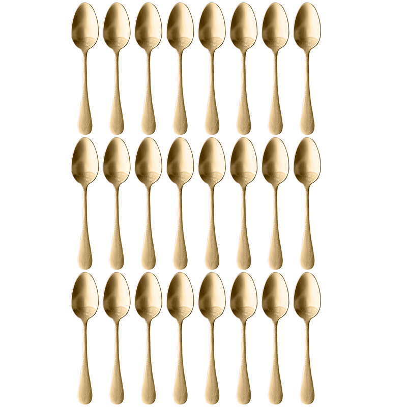 Caccia American Coffee Spoon - 24 Pieces, Ice