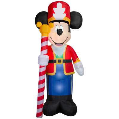 Airblown Christmas Light-Mickey as Nutcracker-Giant-Disney