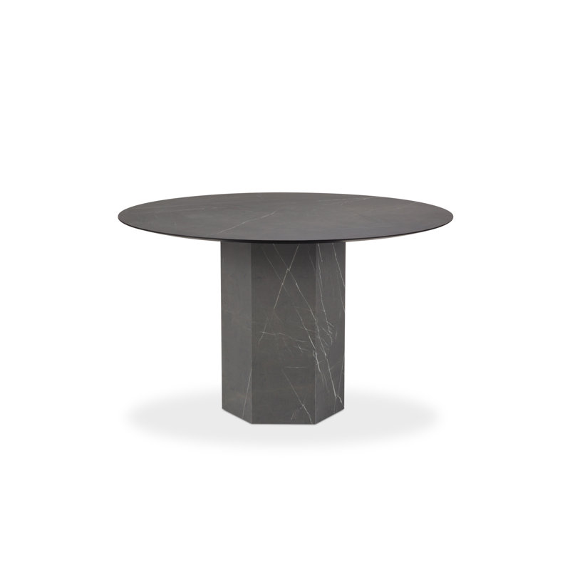 Jahkayla Round Dining Table, Grey