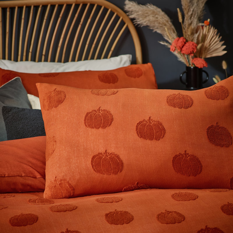 Cotton Floral Duvet Cover Set with Pillowcases, 220cm W x 260cm L