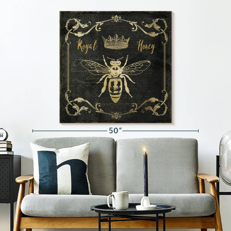 Abeille royale Brampt I, H 33 po x l 33 po
