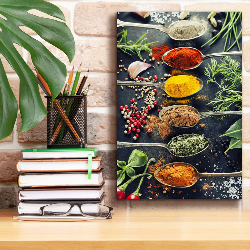 'A Pinch of Spice' Canvas Wall Art, 18" H x 12" W x 0.75" D
