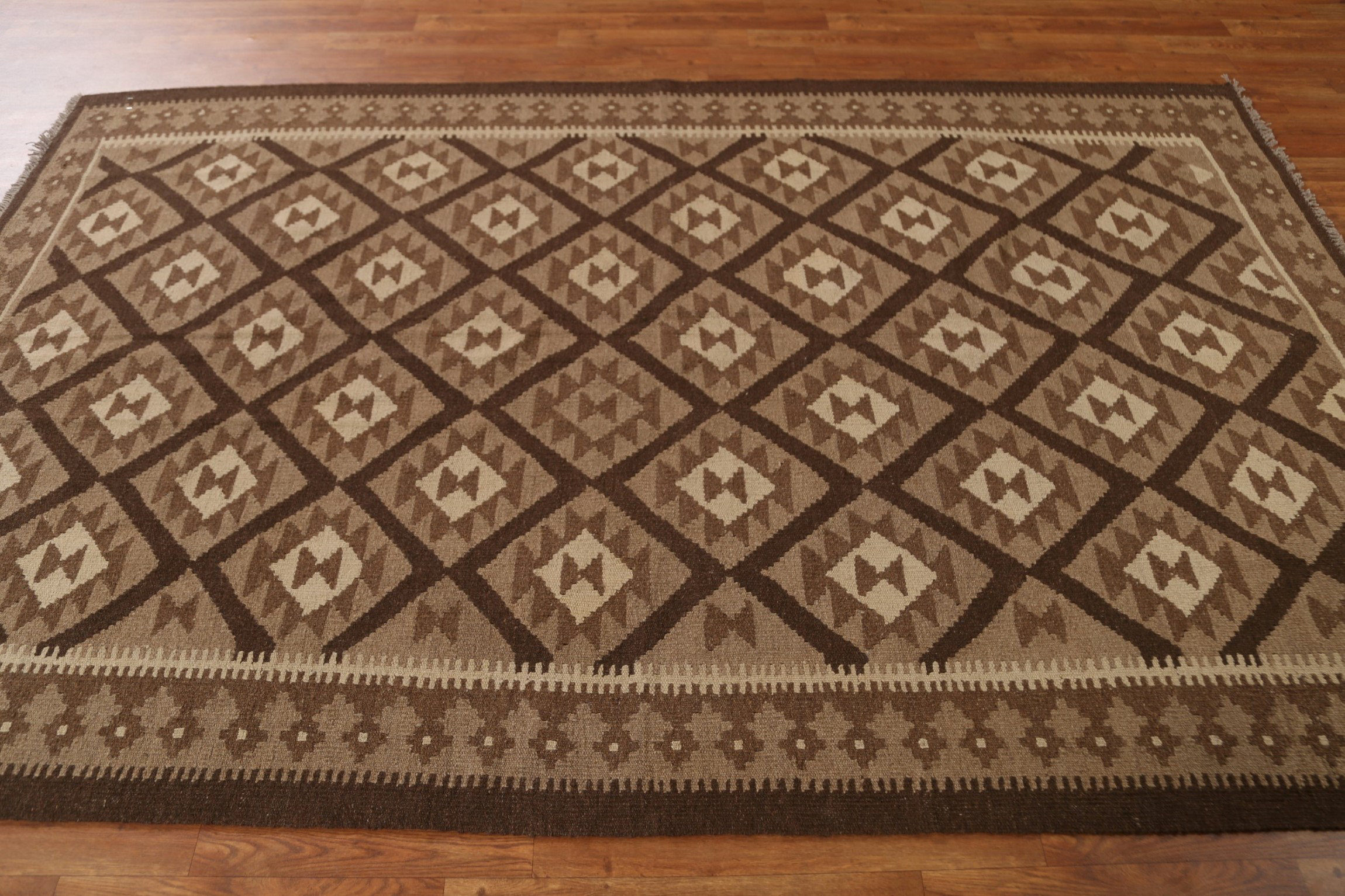 Bungalow Rose Kilim Hand Woven Area Rug 5x8 | Wayfair