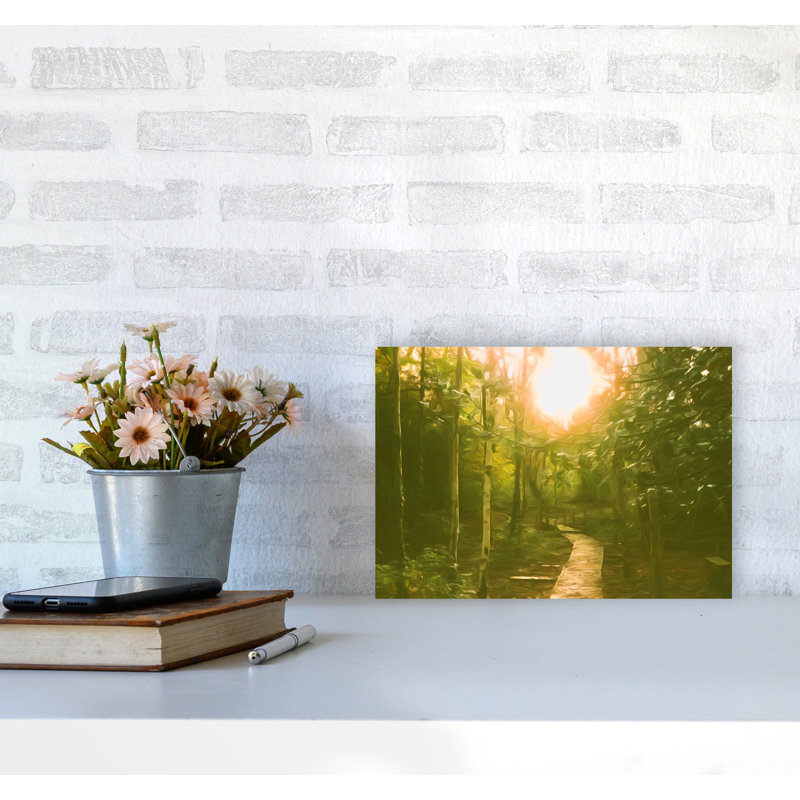 Autumn Wood - Print on Canvas, Unframed, 21cm H x 30cm W x 1cm D