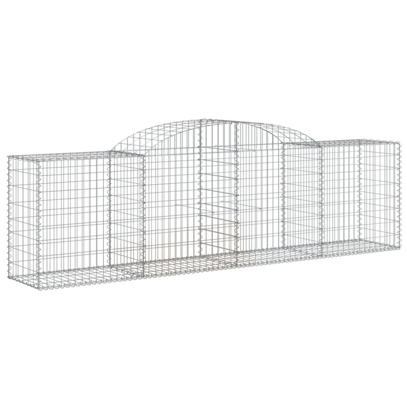 Clôture en métal argenté H 31,5 po x l 157,5 po, 118,1 po x 19,7 po x 31,5 po / 39,4 po
