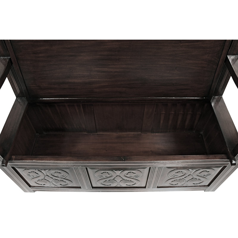 Banc de rangement en bois Jon