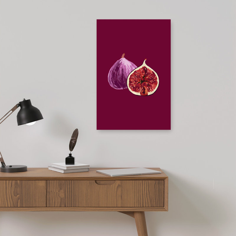 Impression d'art mural Ripe Purple Figs, H 18 po x l 12 po