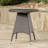 Brissette Round Outdoor Bistro Table With Umbrella Hole , 25.75'' in. W 25.75'' in. D-2097434333-2015055130