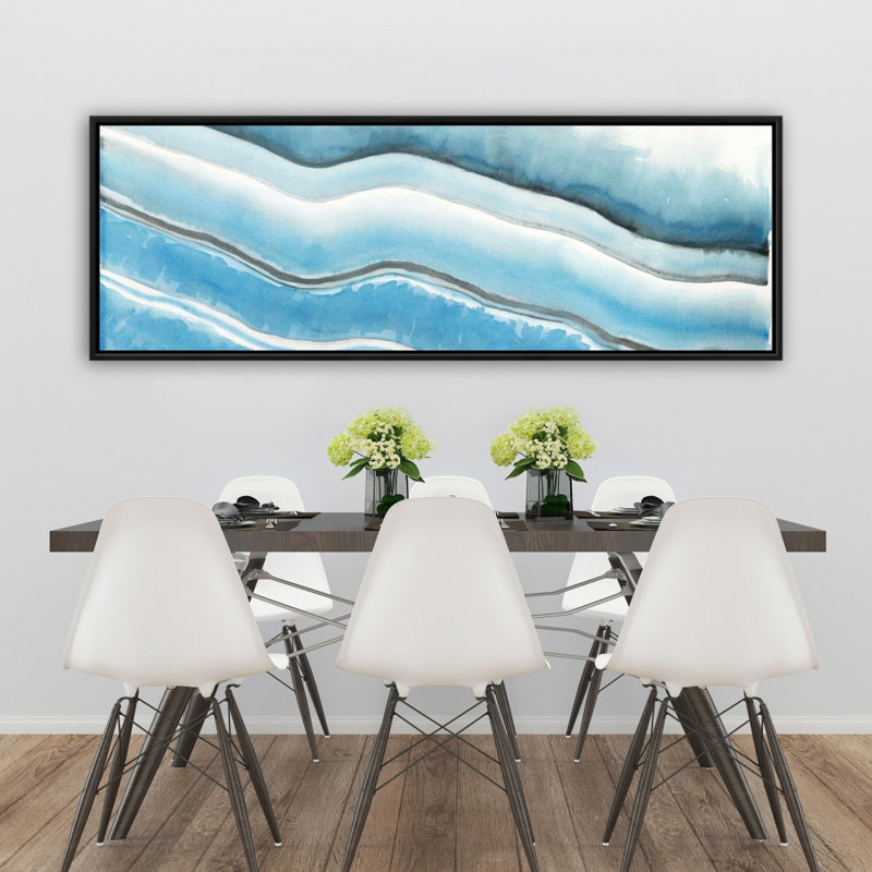 Géode texturée, reproduction sur toile
