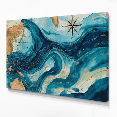 Art mural sur toile gris