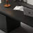 Black Rectangular Solid Wood desks-107438623