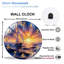 Horloge murale Sunset