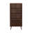 Breux Guthmar Mid-Century Modern Bookcase With Six Shelves And Two Doors-1279146036