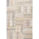 Deco Striped Tile Wool Beige Area Rug