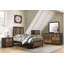 Ensemble de chambre à coucher à panneaux Enderson 3-2-1284656694