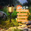 Solpex Solar Lights Outdoor Garden, LED Solar Powered Garden Lights, Waterproof Pathway Lighting for Patio, Landscape, Walkway(Warm White)-120797698