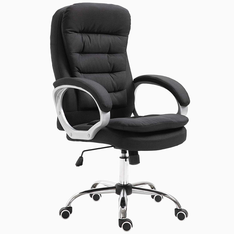 Wadlington Linen Executive Chair, Black