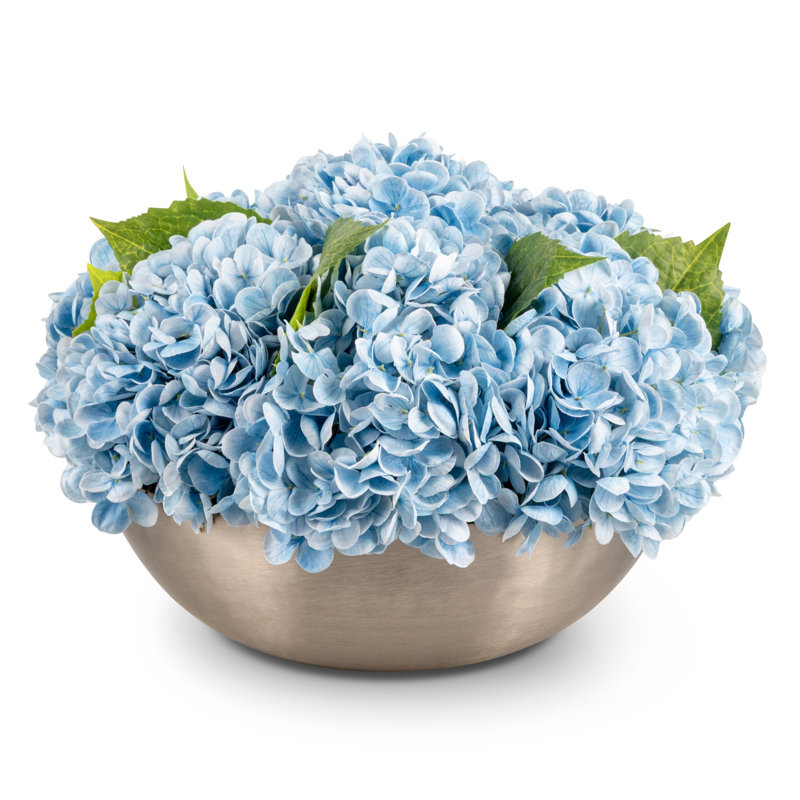 Arrangement Stella RealTouch Hydrangea, Azur