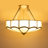 Kennyth Vintage Glass Semi Flush Mount Ceiling Light