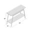 Console en bois massif Broyer