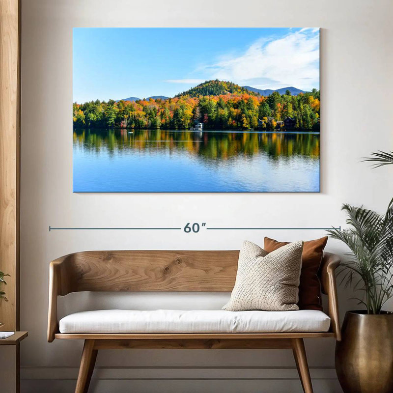 Alvord Adirondacks Fall Foliage, 34" H x 51" W