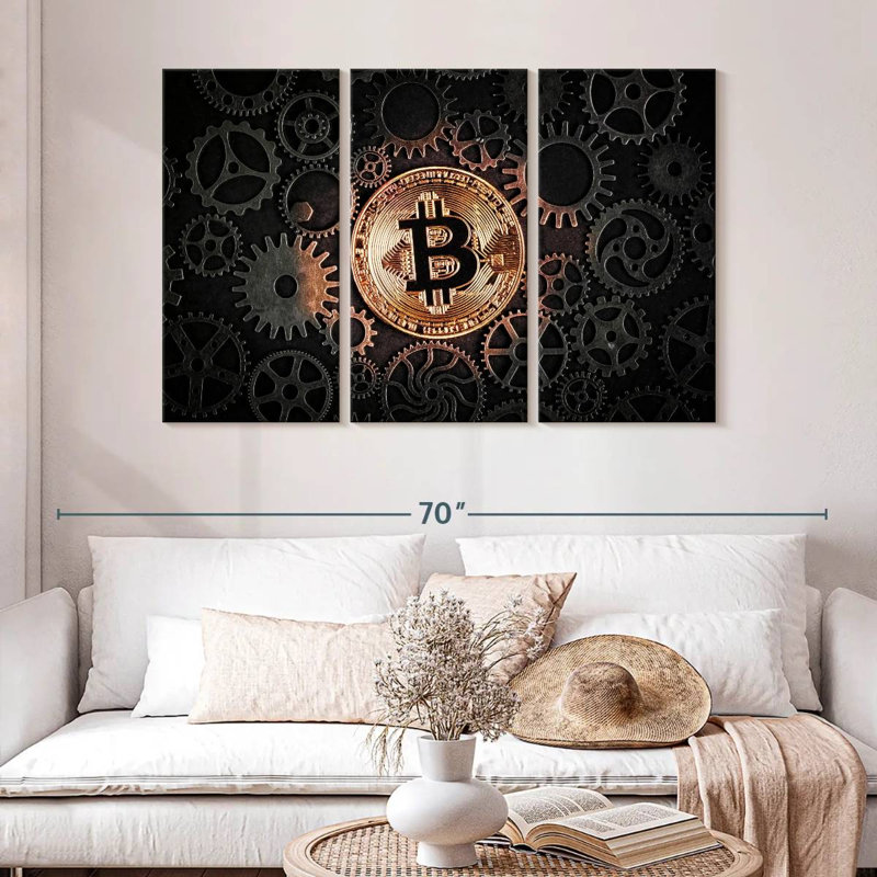 Kerner Bitcoin System, 32" H x 50" W