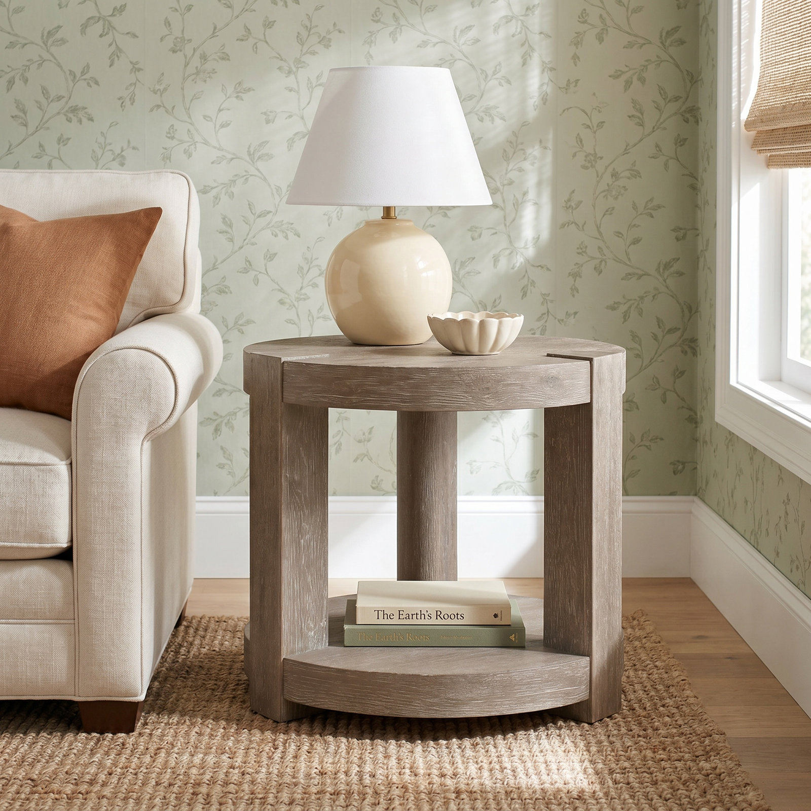 Tribeca 26" Oak End Table