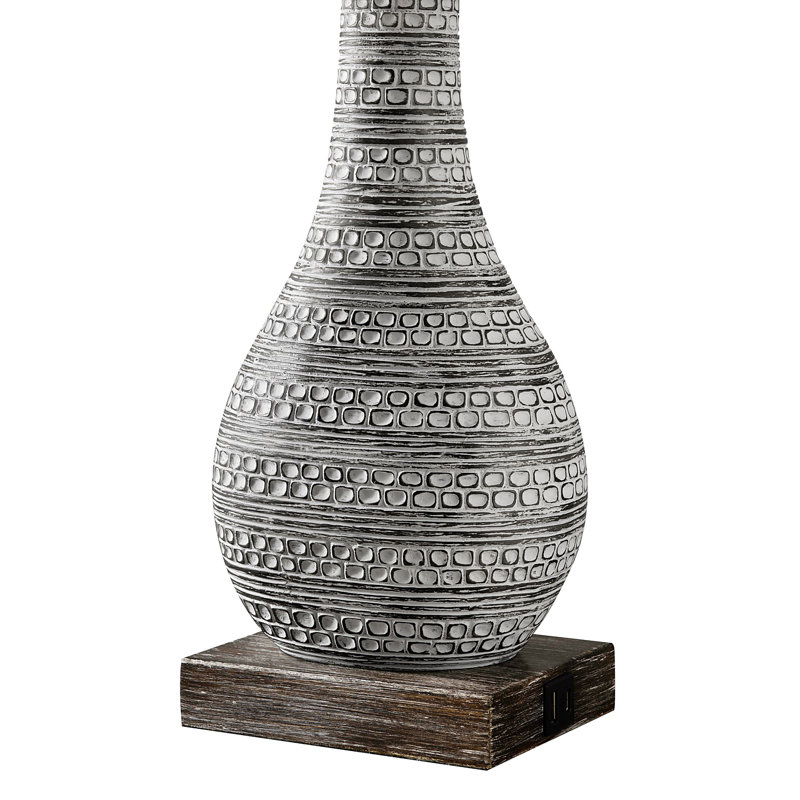 Aphsana 24 inch USB Table Lamp Set