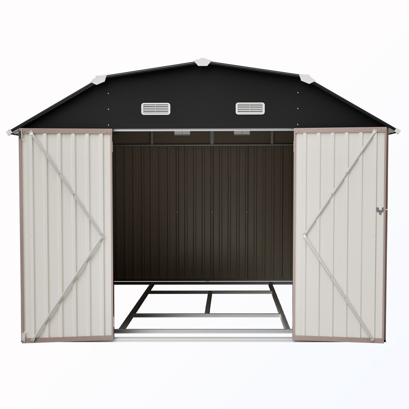 Remise de rangement extérieure avec plancher
