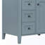 Freestanding Bathroom Storage Cabinet With Drawers & Adjustable Shelf-328960362
