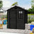 Outdoor Shed with single door and Windows