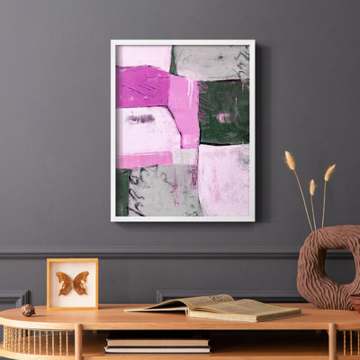 Party Mixer II Framed Print - Solid Wood