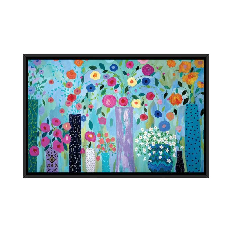 «Magical», reproduction d'impression sur toile, H 18 po x l 26 po x P 1,5 po, Toile avec cadre noir, Pas de tapis