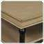 Table basse en bois avec tablettes de rangement ouvertes, salon moderne, fonctionnel, polyvalent et pratique-765112853