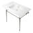 Kingston Brass Edwardian 37-Inch Ceramic Console Sink with Brass Legs-62257202-61166586