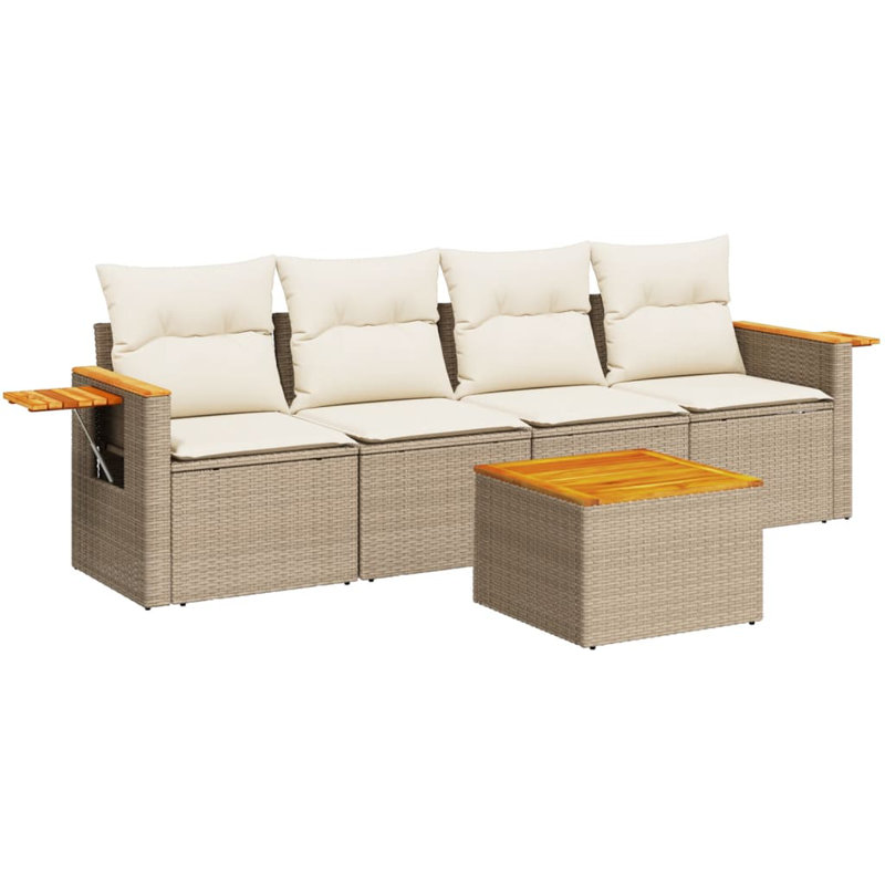 Ensemble de canapé de jardin Vidaxl