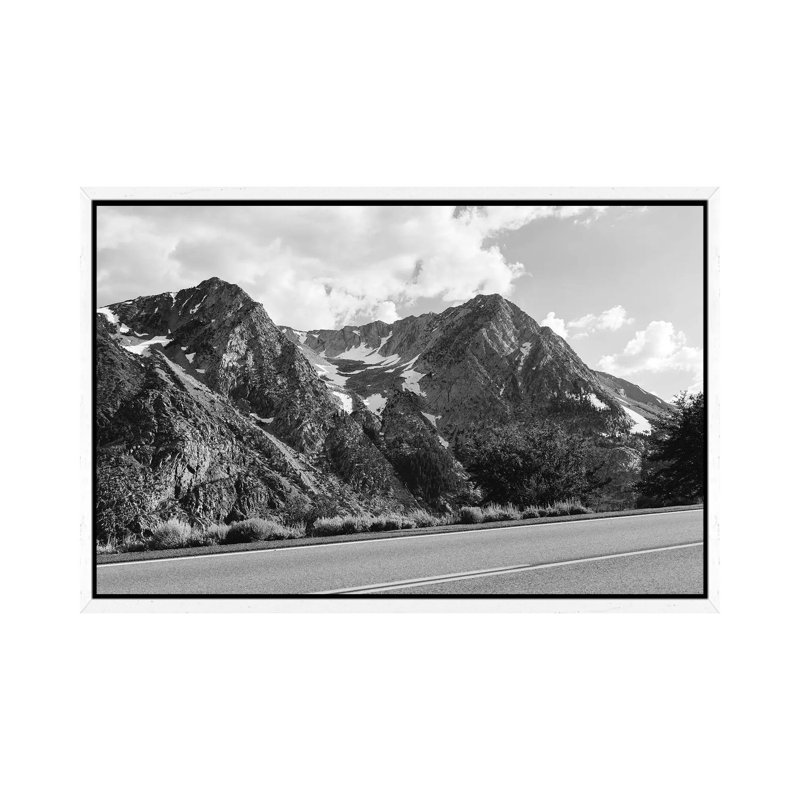 Yosemite Drives by Bethany Young - Print on Canvas, 45.72cm H x 66.04cm W x 3.81cm D, White Framed