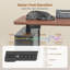 Bureau assis-debout électrique en forme de L de style ferme de 23,6 po de profondeur-561858227-797175869