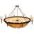 Alysia 16 - Light Steel Dimmable Empire Chandelier